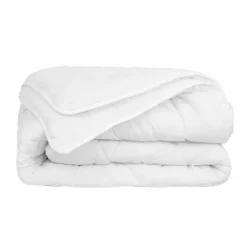 Couette blanche chaude anti-moustiques anti-punaises de lit 220x240 cm