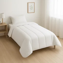 Couette Blanche Recyclée - Mi-saison - 140x200 - 14961