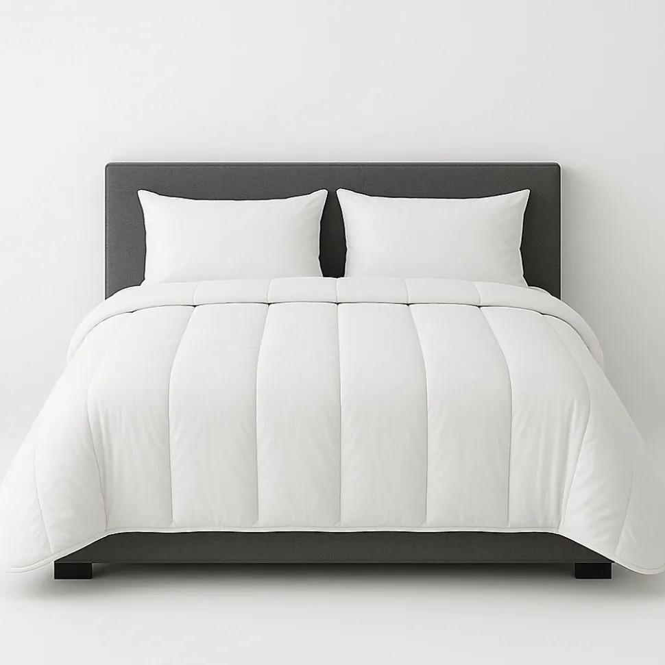 Couette Chaude Coton Percale à Bouillir - 2 Personnes 220x240 - 12620