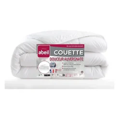 Couette chaude 400gr/m² Douceur Auvergnate - 140 x 200 cm - 1 personne - ABEIL