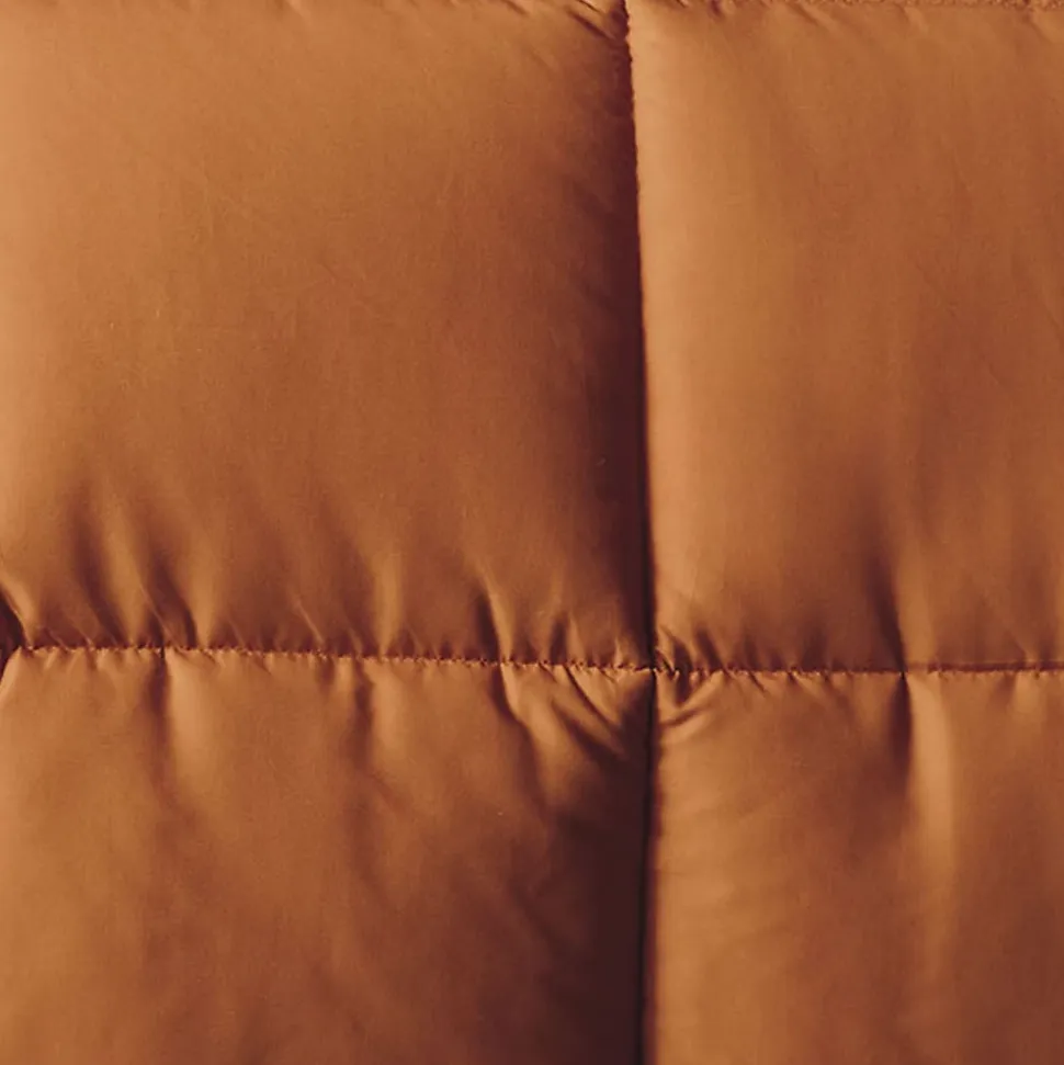 Couette chaude microfibre bicolore 400 gr/m2 (220x240 cm - Cuivre)