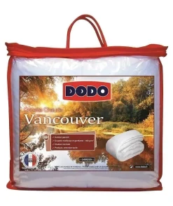 Couette chaude Vancouver - 240 x 260 cm - 400gr/m² - Blanc - DODO