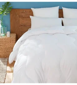 Couette de lit premium tempérée 350g blanc Aerelle soft flex ABEIL Dimension - 200x200