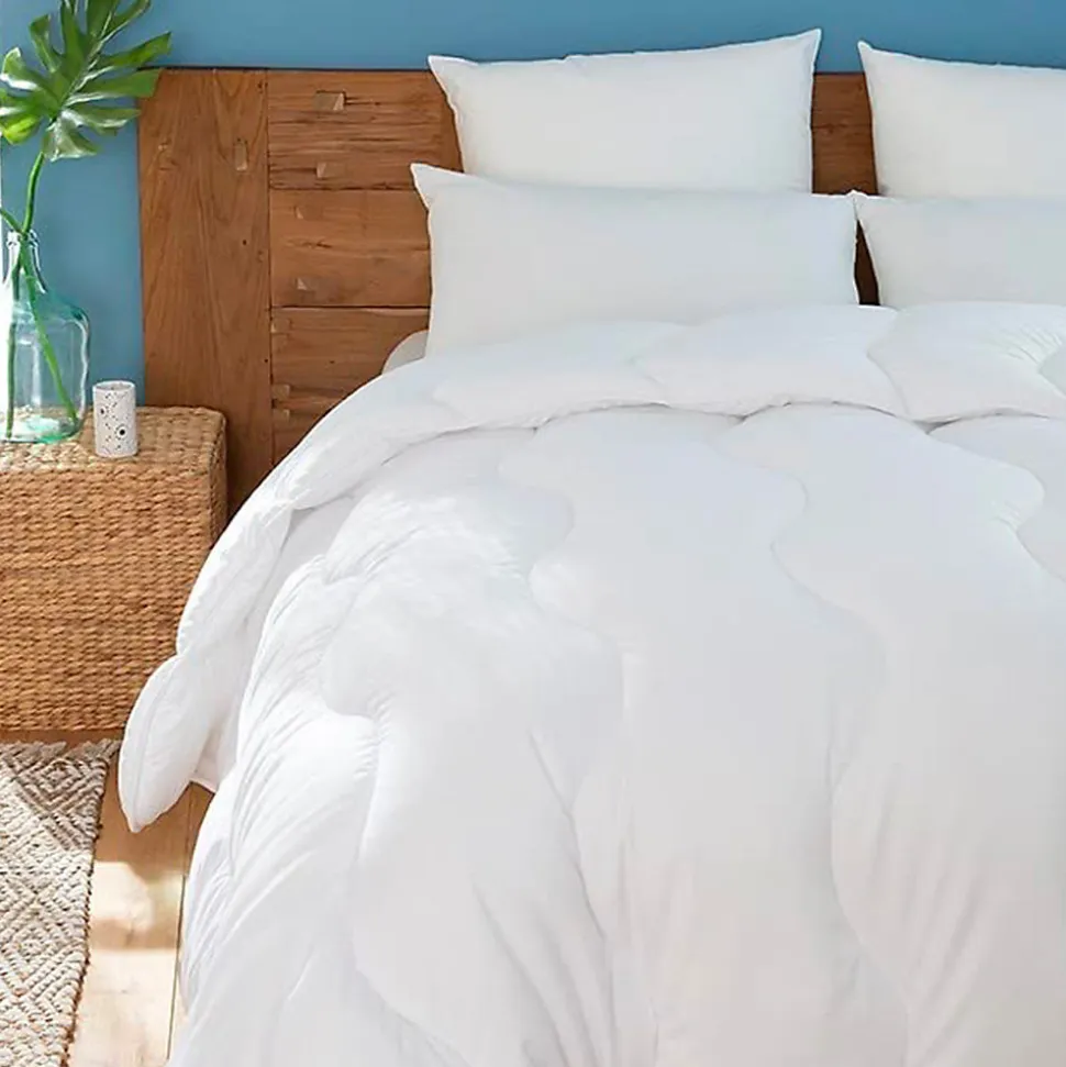 Couette de lit premium tempérée 350g blanc Aerelle soft flex ABEIL Dimension - 140x200