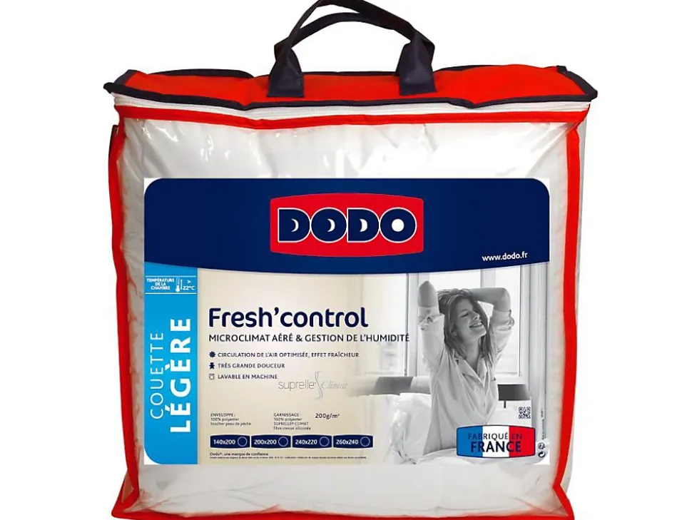 Couette DODO anti-transpirante - 240x260 cm - FRESH CONTROL