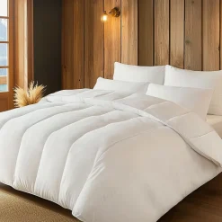Couette en microfibre - Chaude - 400 g/m² 260x240 cm COURCHEVEL