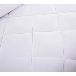 Couette en microfibre 200X200cm Blanche Herzberg HG22067WD