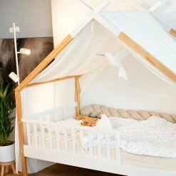 Couette et oreiller prêt à dormir en coton Sidonia