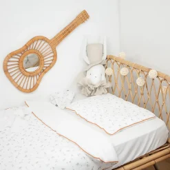 Couette et oreiller prêt à dormir gaze de coton Melody