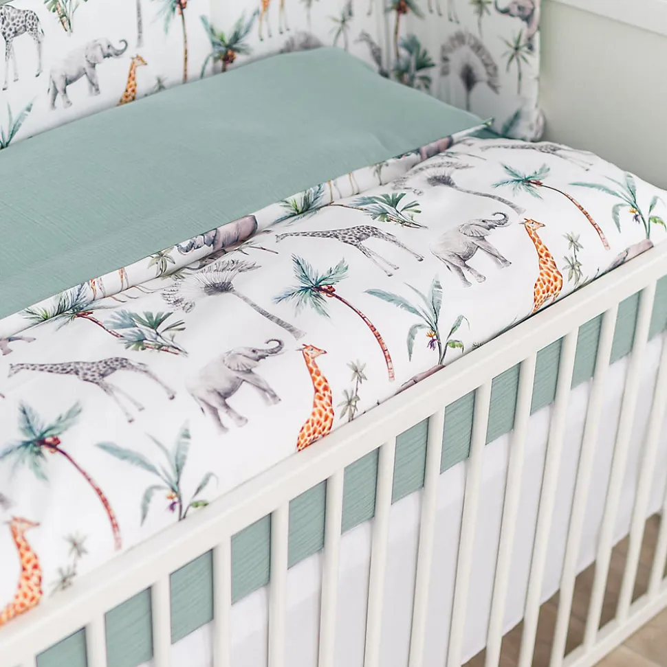 Couette et oreiller enfant prêt à dormir Safari