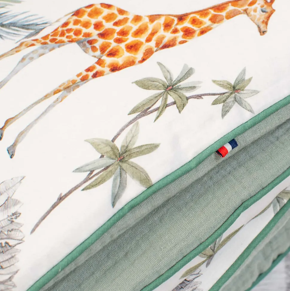 Couette et oreiller enfant prêt à dormir Safari