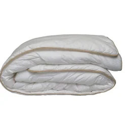 Couette "Fjord Grand Hotel" Chaude Satin de coton rayé Lestra - 240 x 260 cm pour lit King size