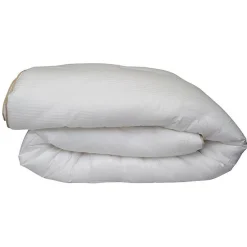 Couette "Fjord Grand Hotel" Chaude Satin de coton rayé Lestra - 240 x 260 cm pour lit King size