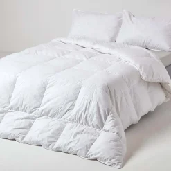 Couette hiver 135 x 200 cm en duvet et en plumes de canard 13.5 Tog - HOMESCAPES