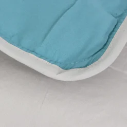 Couette hiver 140x200 cm COCOON BICOLORE Lac/Galet garnissage fibre polyester 400g/m2