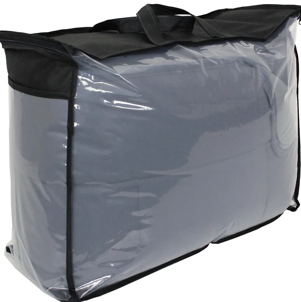 Couette hiver 140x200 cm COCOON BICOLORE Acier/Argent garnissage fibre polyester 400g/m2