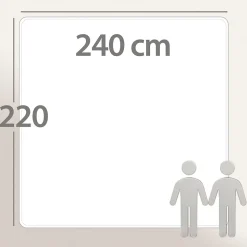 Couette hiver 240x220 cm COCOON garnissage fibre polyester 400g/m2