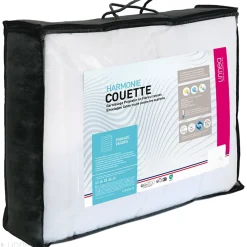 Couette hiver 140x200 cm HARMONIE garnissage fibre polyester 450g/m2