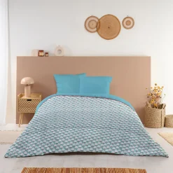 Couette Imprimée Chaude 220x240cm DOUCEUR