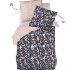 Couette imprimée toutes dimensions "Forêt enchantée" Réversible 100% Coton / 57 Fils/cm² l'Effet Papillon - - 140 x 200 cm pour l