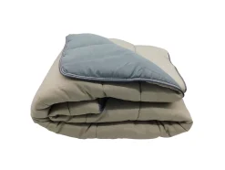 Couette légère Gris foncé / Taupe - 2 personnes 220 x 240 - 13242-3