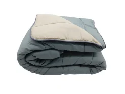 Couette légère Gris foncé / Taupe - 2 personnes 220 x 240 - 13242-3