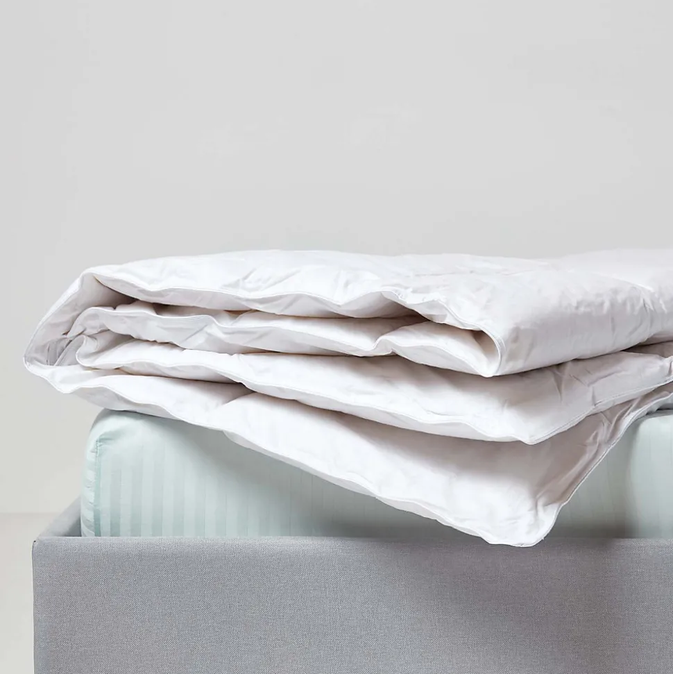 Couette légère été 230x220 cm - Couette 2 personnes - Soie de Mûriers - HOMESCAPES