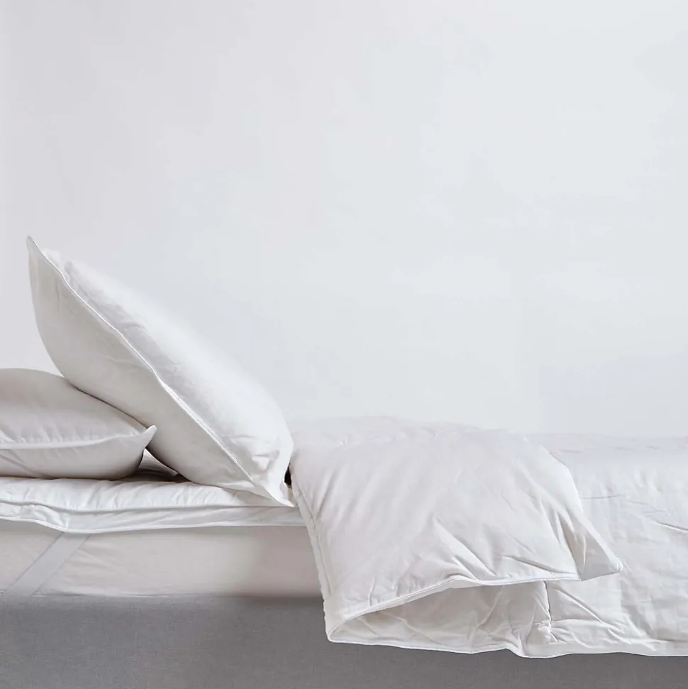 Couette légère été 155x220 cm - Couette 1 personne - Soie de Mûriers - HOMESCAPES