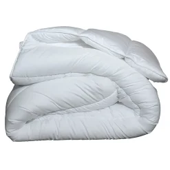 Couette naturelle - Tempérée - 30% duvet 300 g/m² 140x200 cm NEVADA