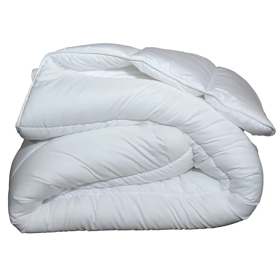 Couette naturelle - Tempérée - 30% duvet 300 g/m² 140x200 cm NEVADA