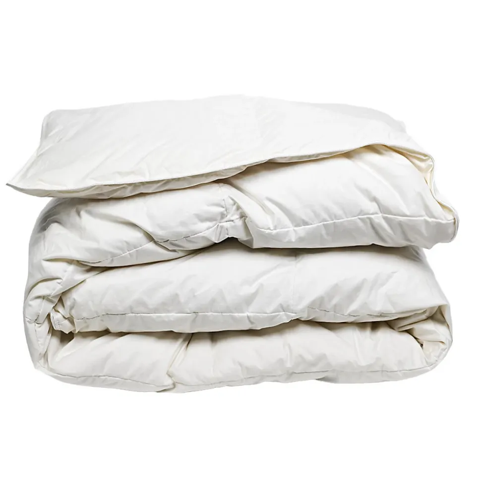 Couette naturelle - Tempérée - 30% duvet 300 g/m² 140x200 cm NEVADA