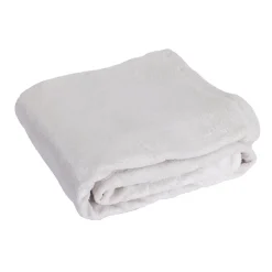 Couette Plaid Beige 130x170 cm FLANBERG - SACASA