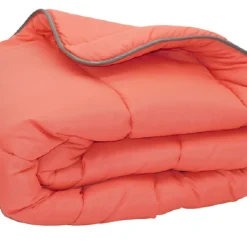 Couette Tempérée Corail - 1 Personne 140x200 - Mi Saison - Mortreux