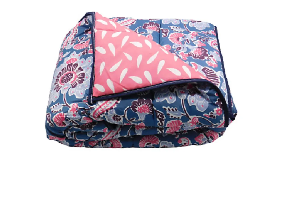 Couette Tempérée Folk/gouttes - 1 Personne 140 x 200 - 12965-12