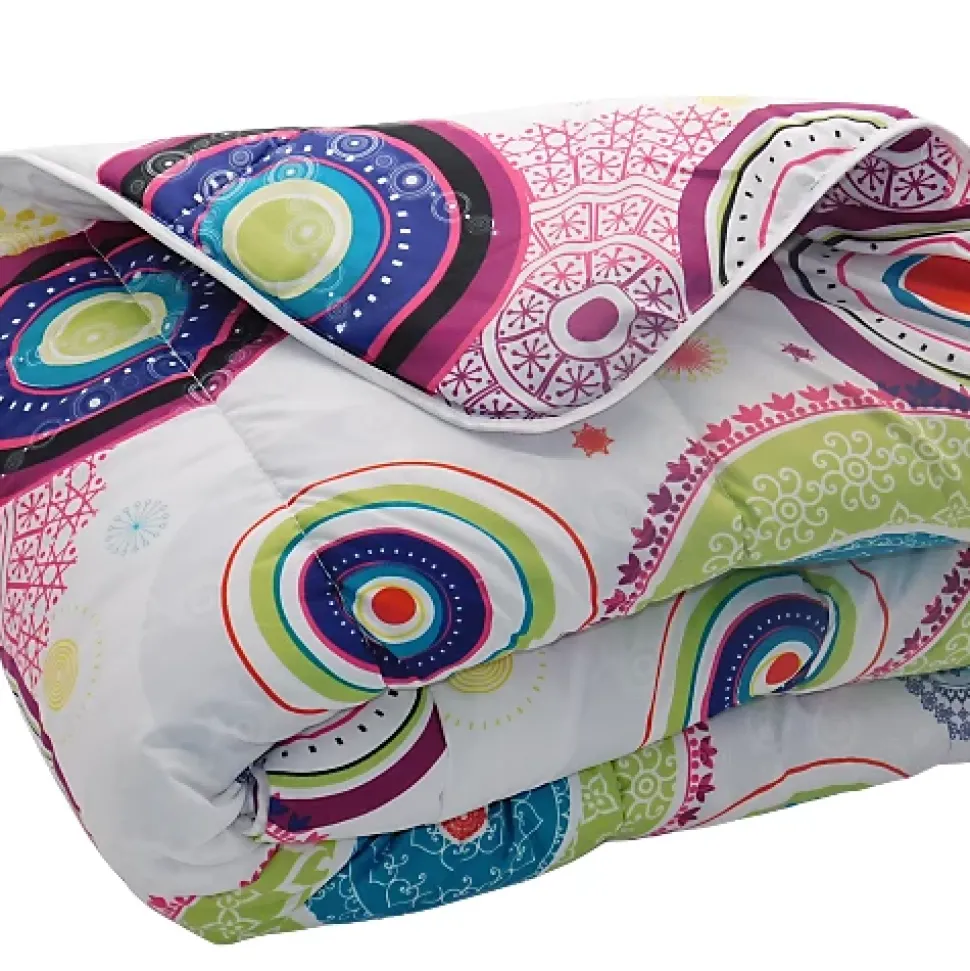 Couette Tempérée Imprimée Design - 1 Personne 140 x 200 - 20398