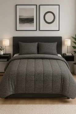 Couette tempérée Métal - 1 ou 2 personnes - 200 x 200 - 16015