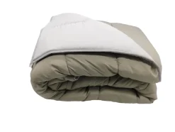 Couette tempérée Taupe / Gris perle - 2 personnes 220 x 240 - 12977-10