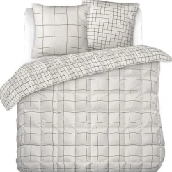 Couette toutes dimensions "Carrie Pampa" Réversible 100% Coton / 57 Fils/cm² l'Effet Papillon - - 240 x 260 cm pour lit King size