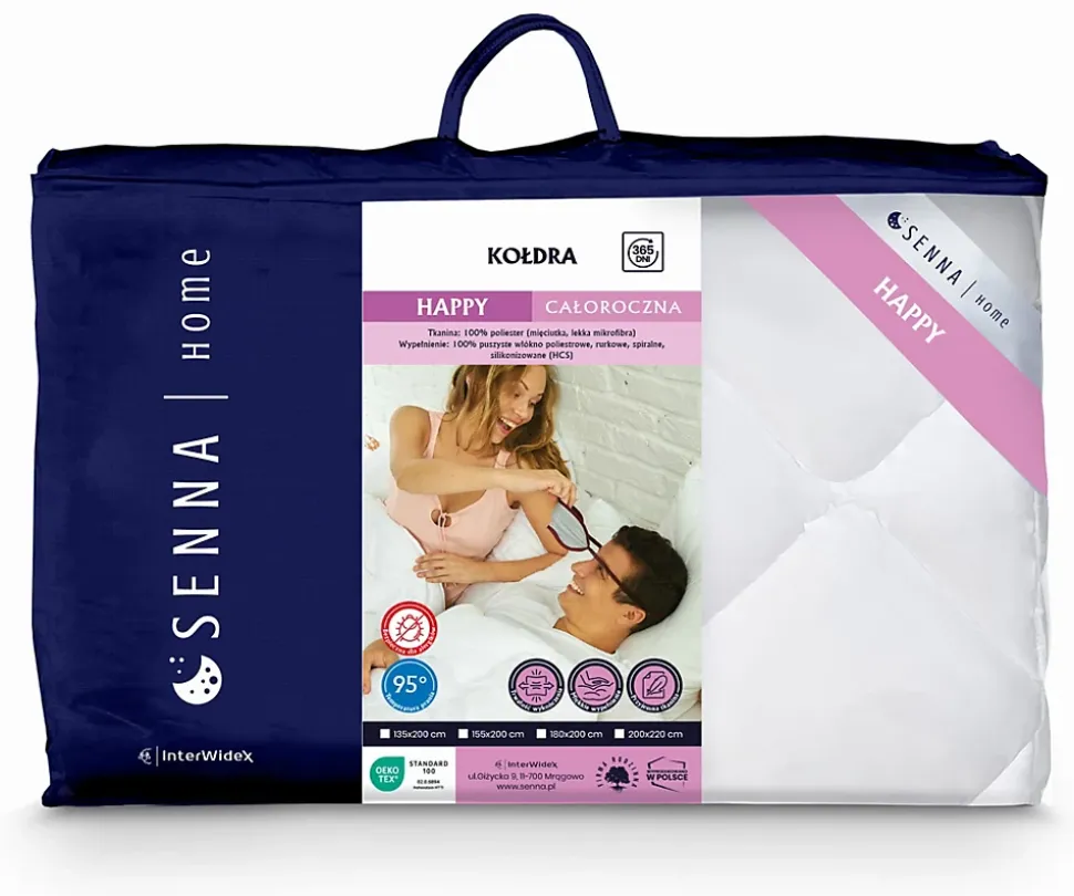Couette toutes l'année 200x220 HAPPY Senna Home