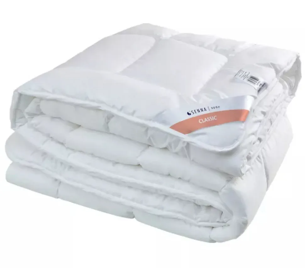Couette toutes saisons 155x200 CLASSIC, Senna Home Blanc