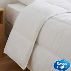 Couette 220x240 cm - Pour Lit 2 Personnes - Enveloppe en Coton - Légère - Sans Traitement