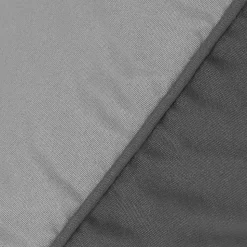 Couette 220x240 CM ABBY bicolore gris clair et gris 300 gr + 2 oreillers