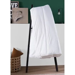 Couette 140x200 cm DODO ALoe - Tempérée - 300G/m² - Couette 1 personne - Douce et Confortable - Blanc