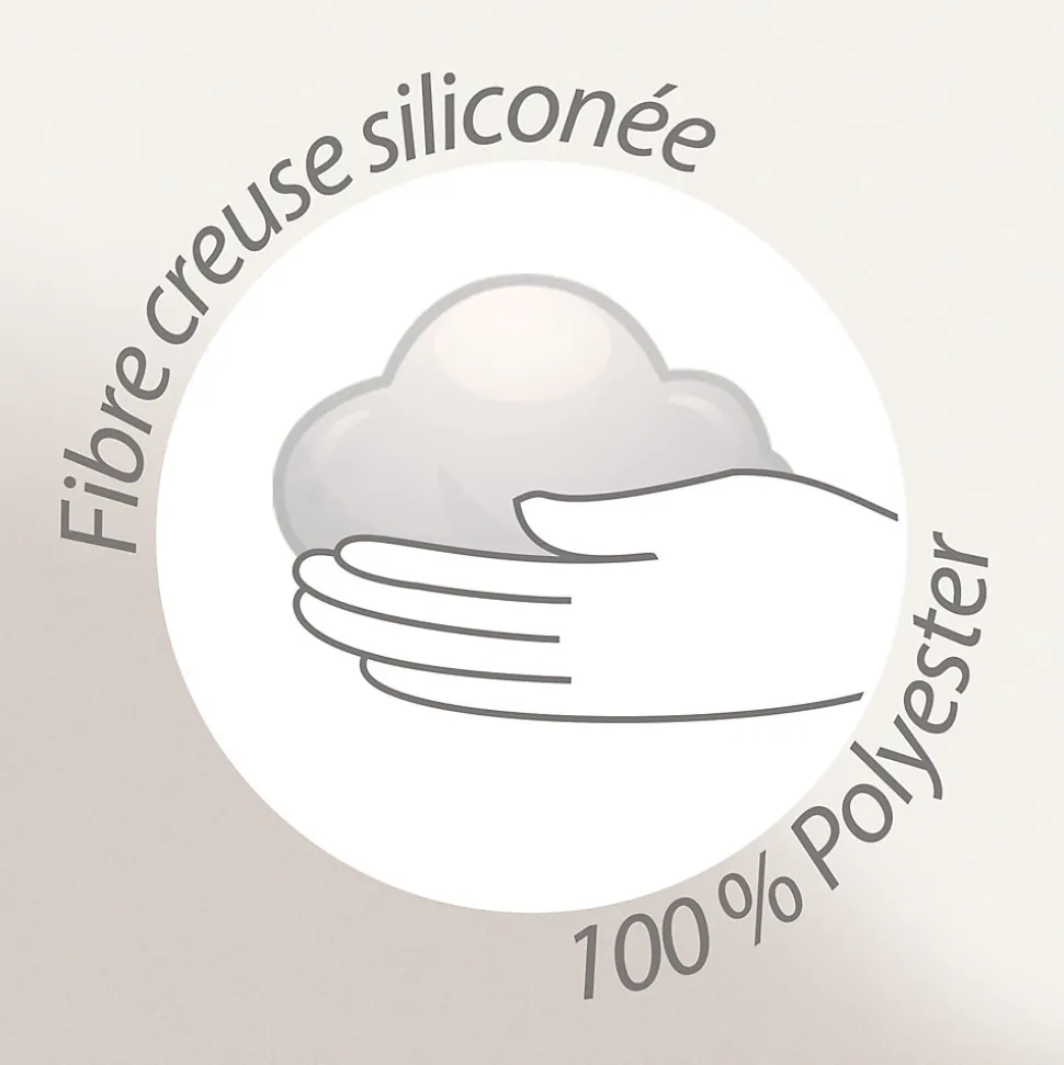 Couette 240x220 cm hiver ELSA garnissage fibre polyester 400g/m2