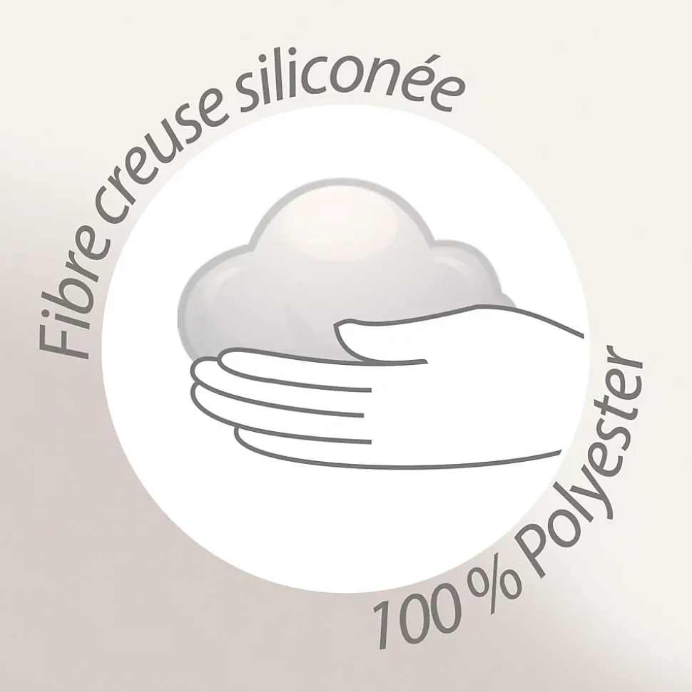 Couette 140x200 cm hiver ELSA garnissage fibre polyester 400g/m2