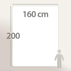 Couette 160x200 cm été CAP NORD garnissage naturel duvet d'oie 250g/m2