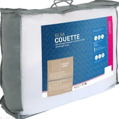 Couette 260x240 cm été ELSA garnissage fibre polyester 100g/m2