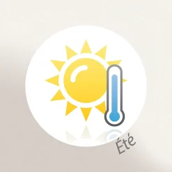 Couette 240x220 cm été FINLANDE garnissage naturel duvet de canard 180g/m2