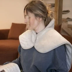 Coussin chauffant dos et cervicales - LIVOO - DOS218C - 100 W - 60 x 90 cm - Flanelle - Lavable en machine 30 deg - 50-65 deg -...