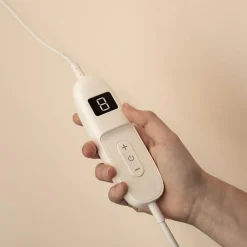 Coussin chauffant dos et cervicales - LIVOO - DOS218C - 100 W - 60 x 90 cm - Flanelle - Lavable en machine 30 deg - 50-65 deg -...